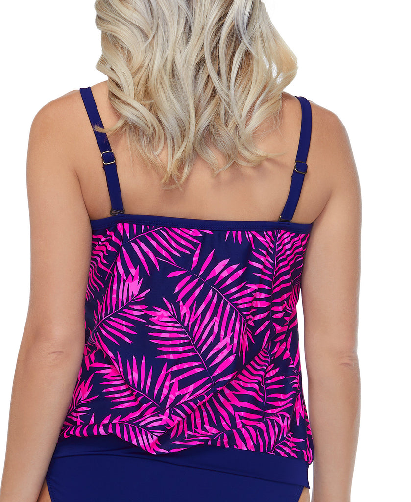 Island Escape Women Key West Printed Tankini Top