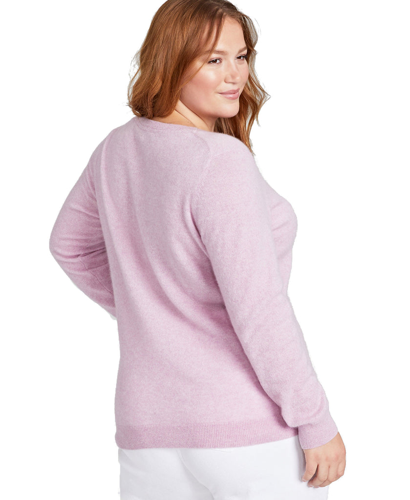 Charter Club Women Plus V Neck Cashmere Sweater