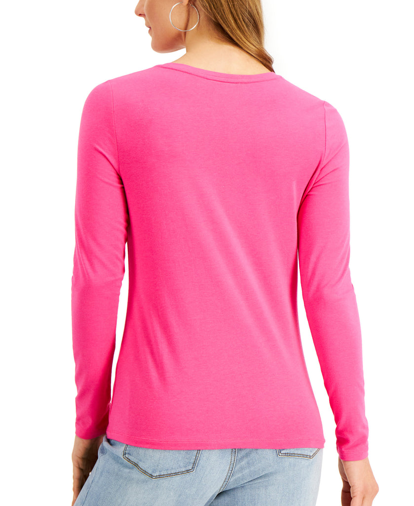 Style & Co Women Long Sleeve Top