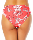 California Waves Women Floral Print Hipster Bottoms