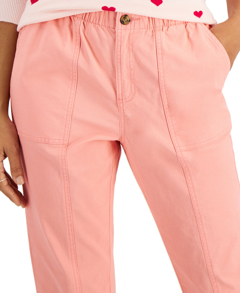 Style & Co Women Cropped Cotton Utility Pants