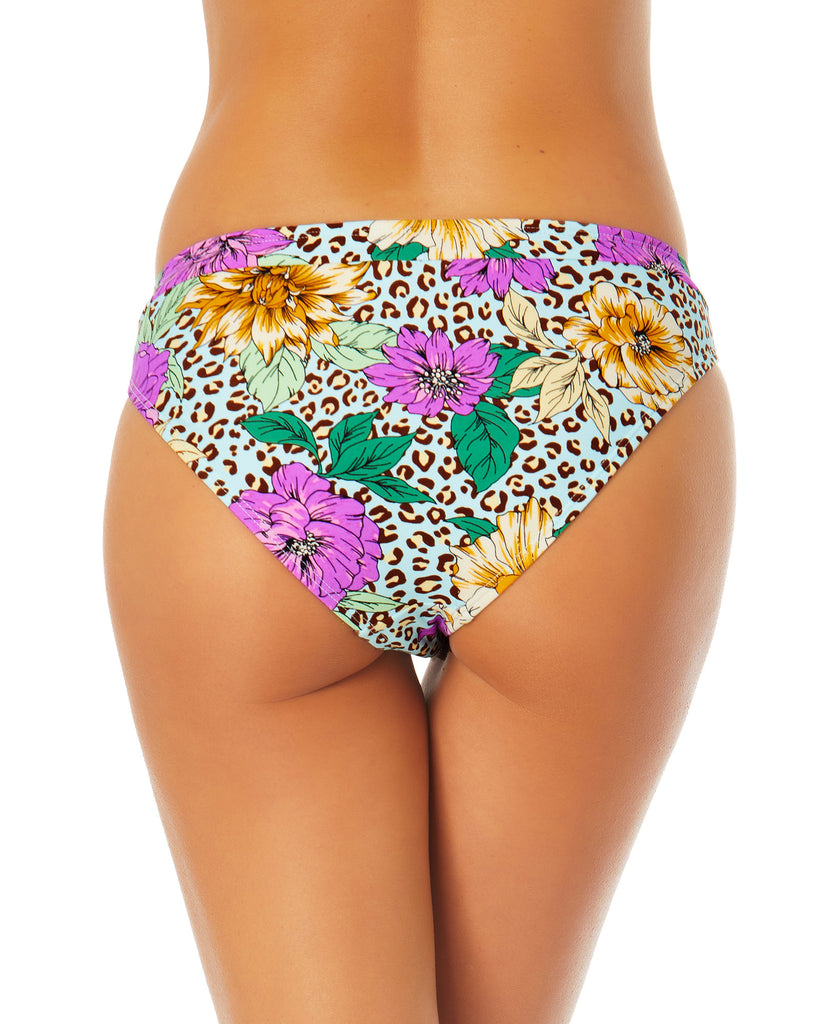 California Waves Women Animal Print Banded Hipster Bottoms