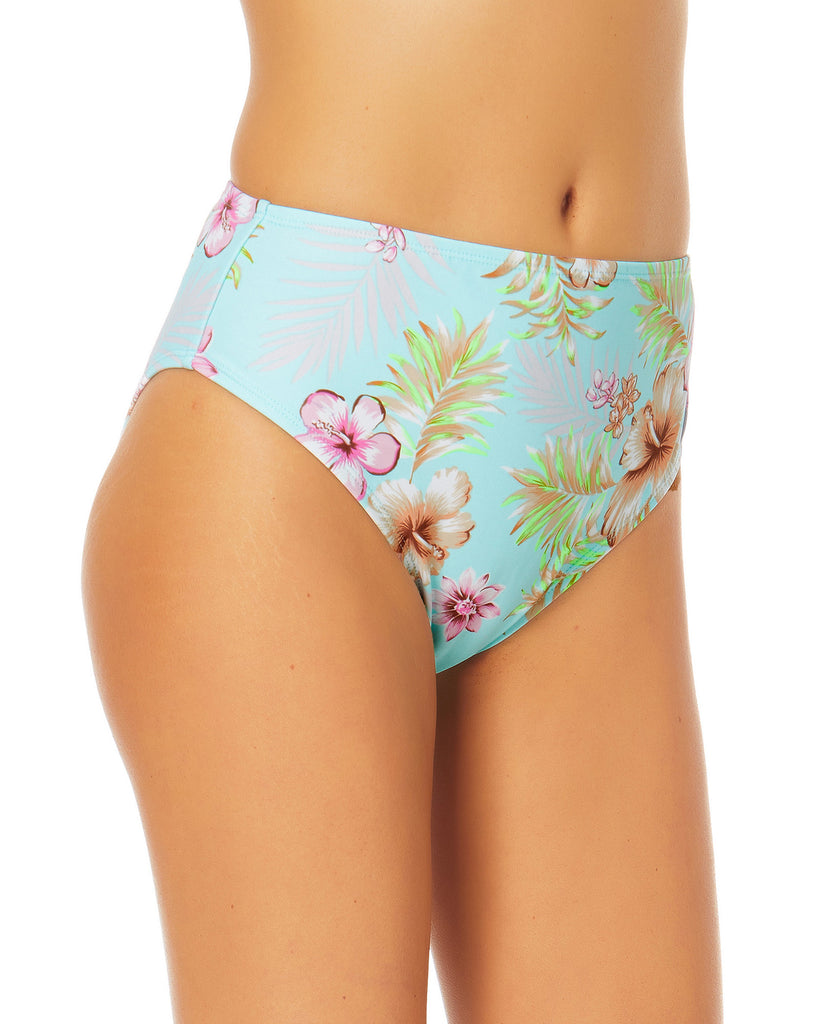 California Waves Women Mid Rise Bikini Bottoms