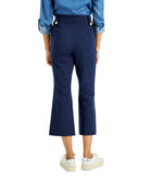 Charter Club Women Imitation Pearl Snap Flare Pants