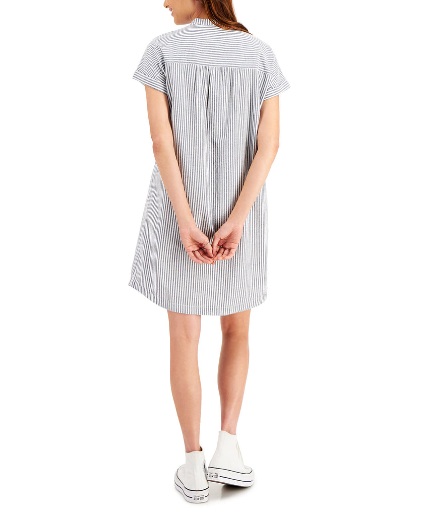 Style & Co Women Cotton Shirtdress