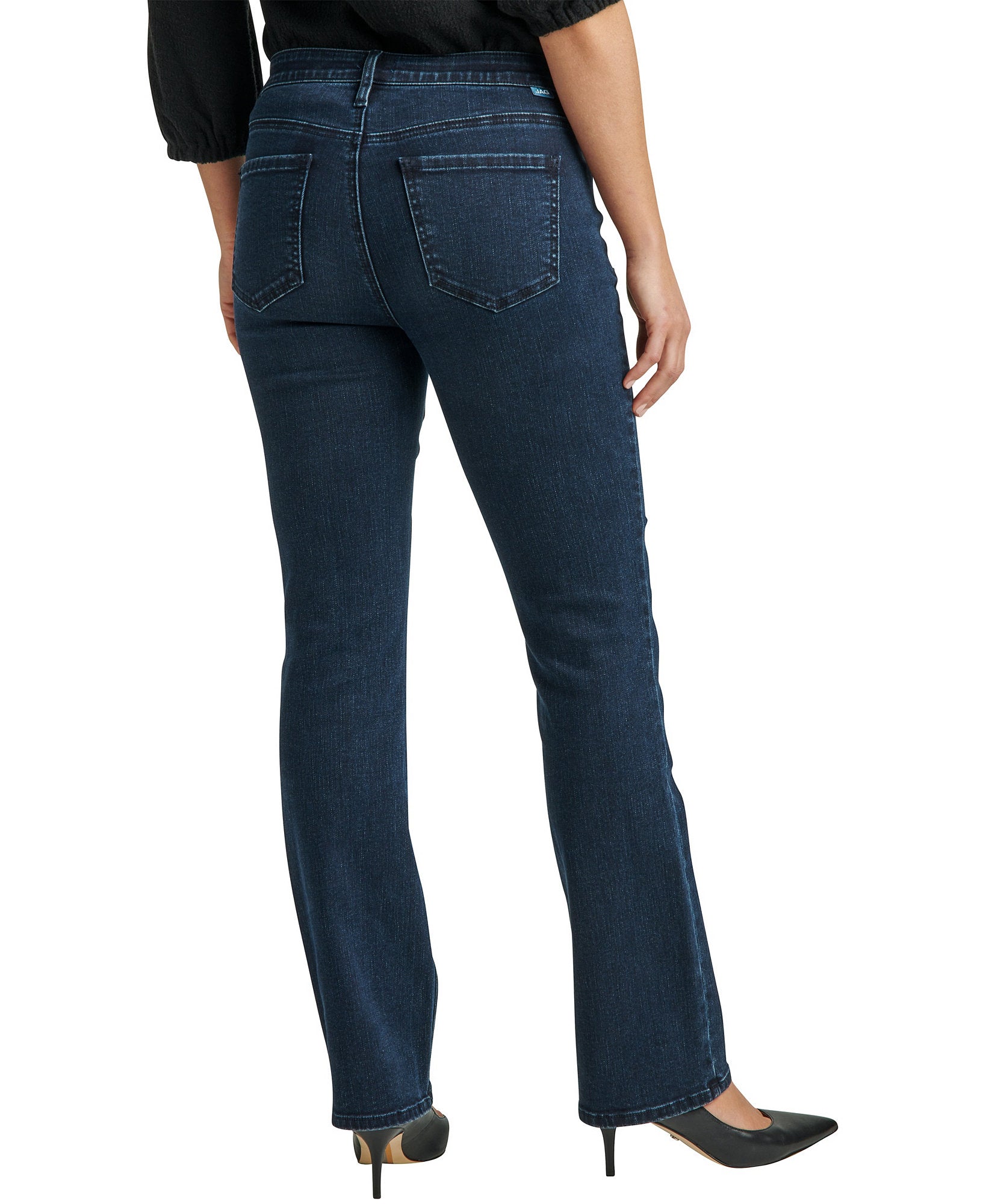 JAG Women's Petite Eloise Mid Rise Bootcut Jeans - Smoothing & Shaping Fit, 24" Inseam (Multiple Colors) - View #13