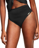 Vince Camuto Women High Waisted Bikini Bottoms Black