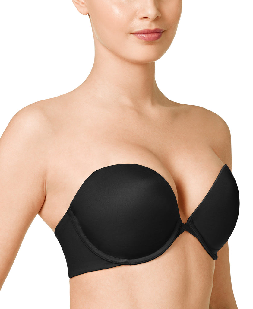 Wacoal Women Amazing Assets Strapless Push Up Bra Black