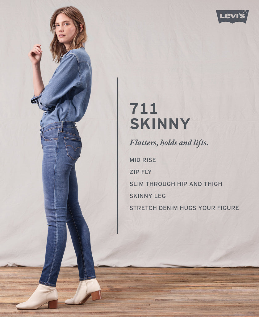 Levis Women 711 Skinny Jeans