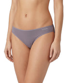 Purple Calvin Klein underwear on a white background