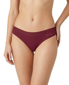 Maroon Calvin Klein underwear on a white background