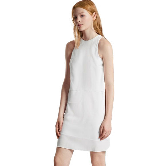 French Connection Women Cornell Sheath Dress White