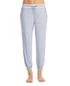 DKNY Women Contrast Print Jogger Pajama Pants