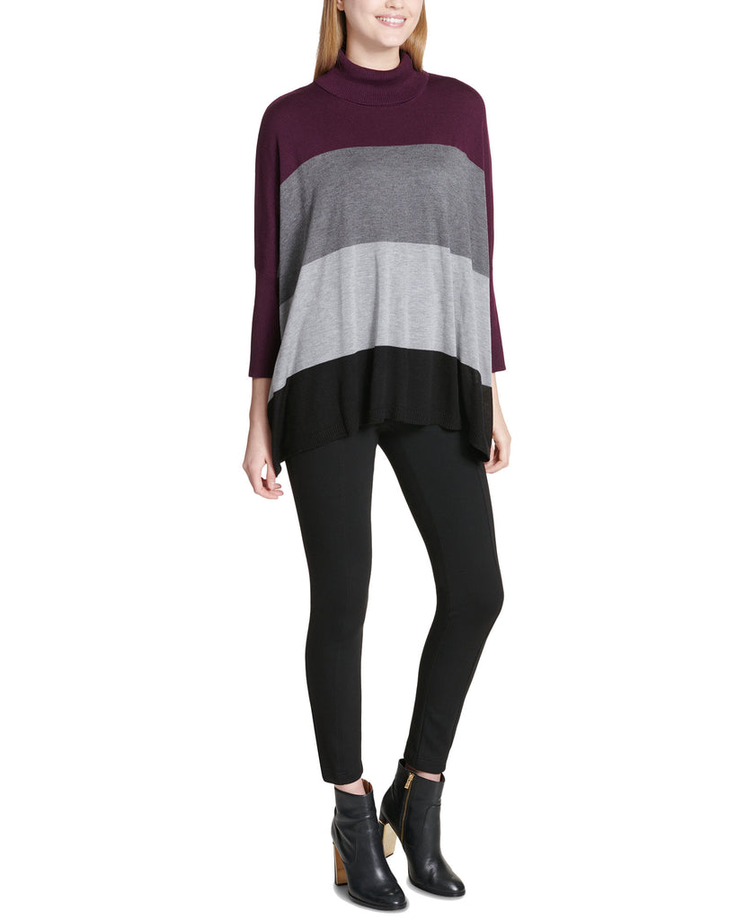 Calvin Klein Women Colorblocked Dolman Sleeve Sweater