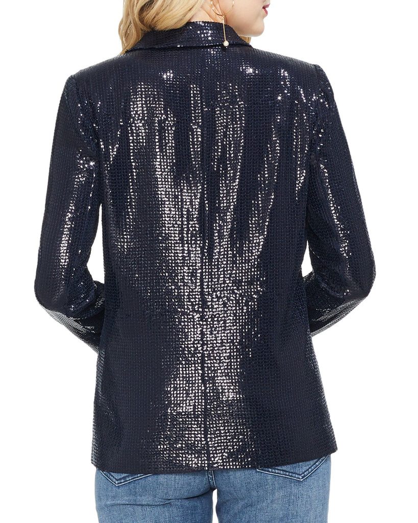 Vince Camuto Women Open Front Sequin Blazer