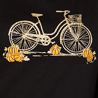 Karen Scott Women Plus Halloween Cotton Pumpkin Ride Embellished 3 4 Sleeve T Shirt