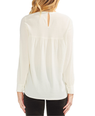 Vince Camuto Women Crochet Trim Top