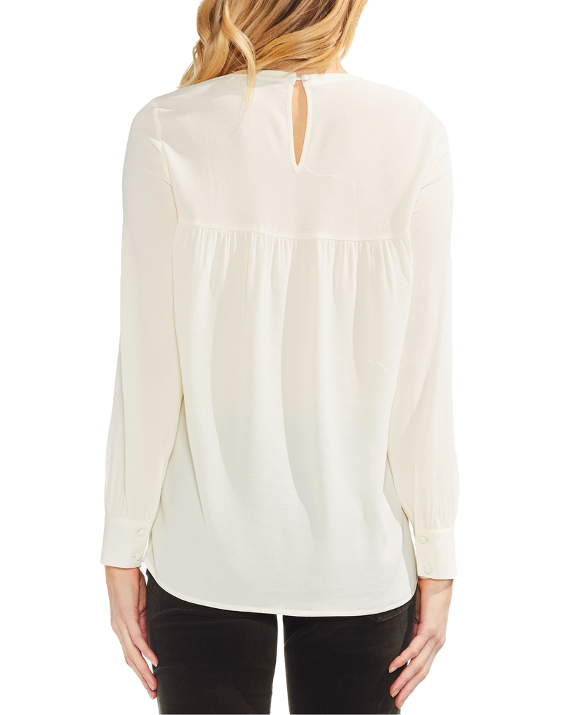 Vince Camuto Women Crochet Trim Top