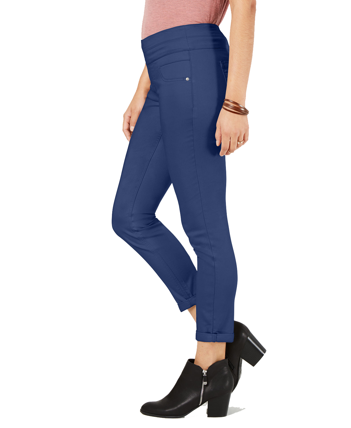 Style & Co Rolled Hem Skinny Pants