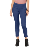 Style & Co Rolled Hem Skinny Pants New Uniform Blue