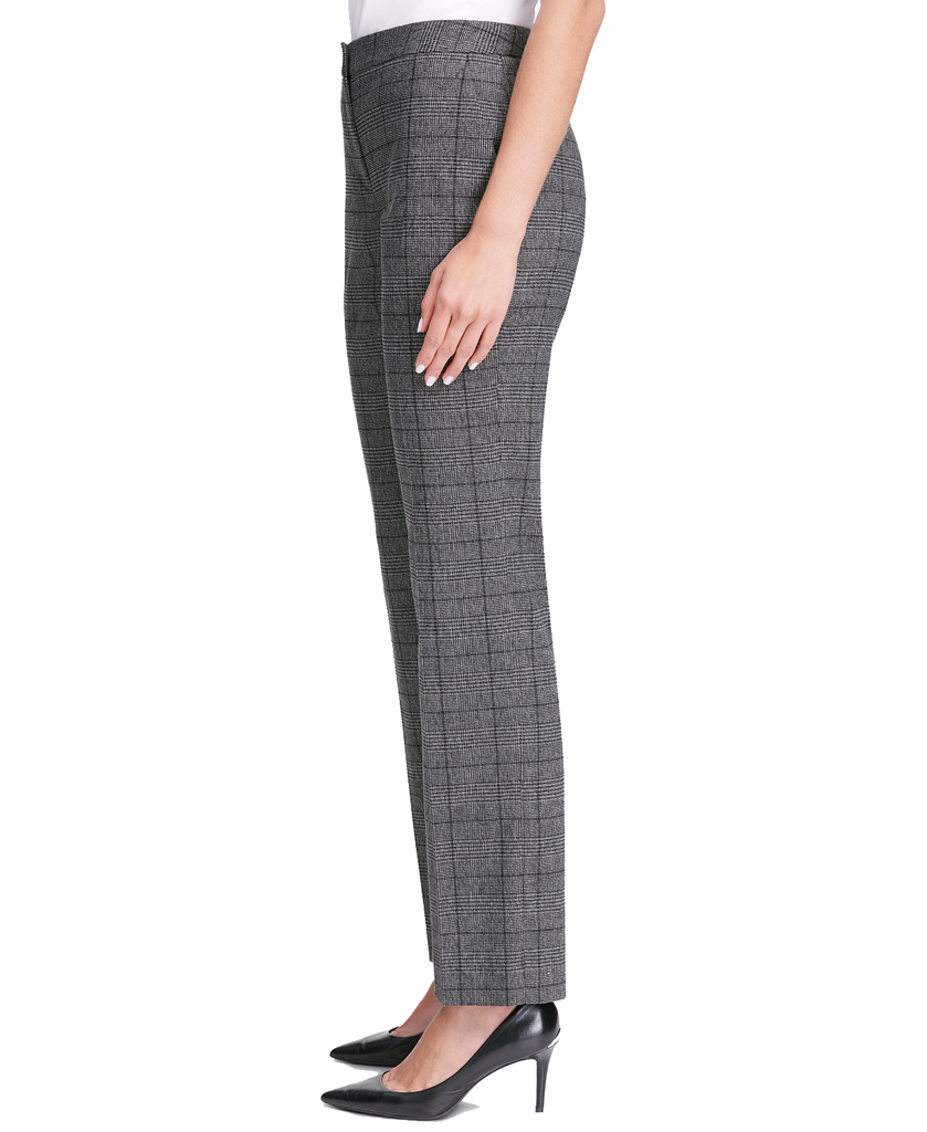 Calvin Klein Women Plaid Straight Leg Pants