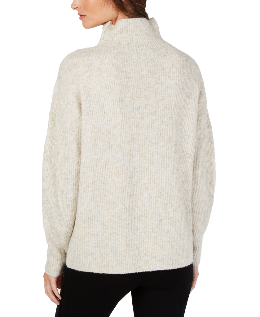 French Connection Women Urban Flossy Ribbed Knit Sweater