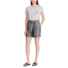 Lauren Ralph Lauren Women Belted Pleated Shorts