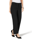 Alfani Women Curvy Bootcut Pants Deep Black