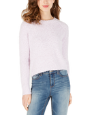 Freshman Fuzzy Pullover Sweater Lavender Fog