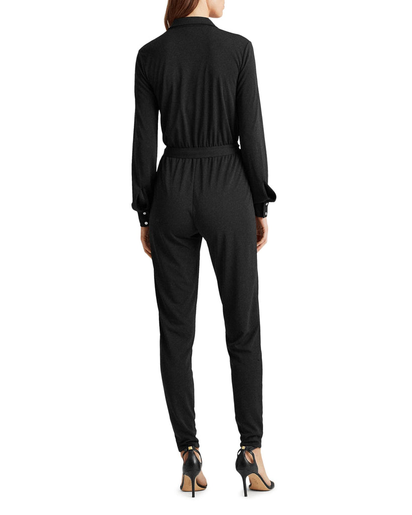 Lauren Ralph Lauren Jumpsuit Button up Tie Waist Jumpsuit