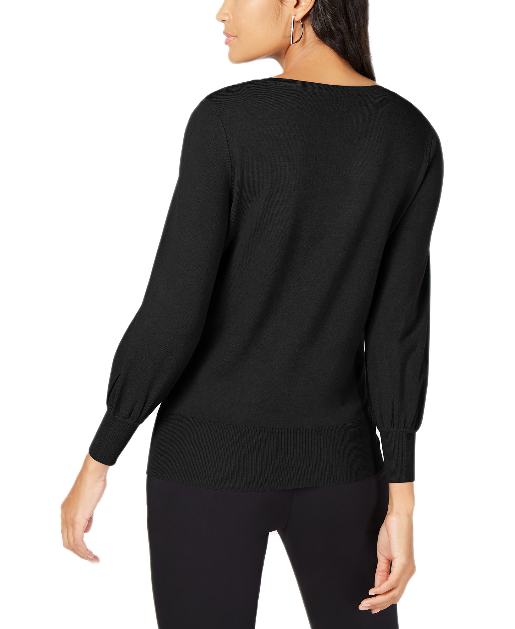 Alfani Women Bishop Sleeve Sweater
