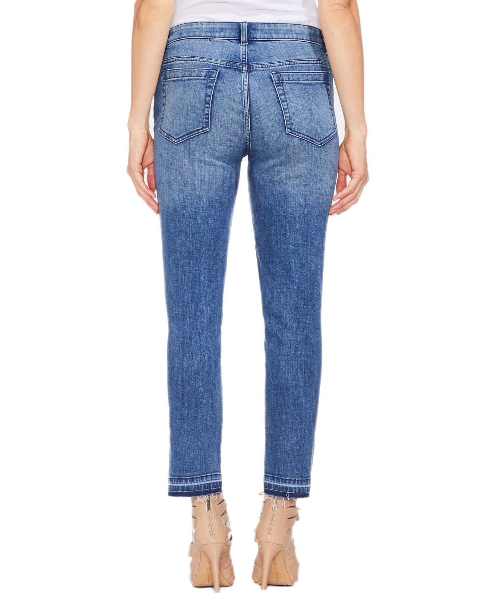 Vince Camuto Women Button Fly High Rise Jeans
