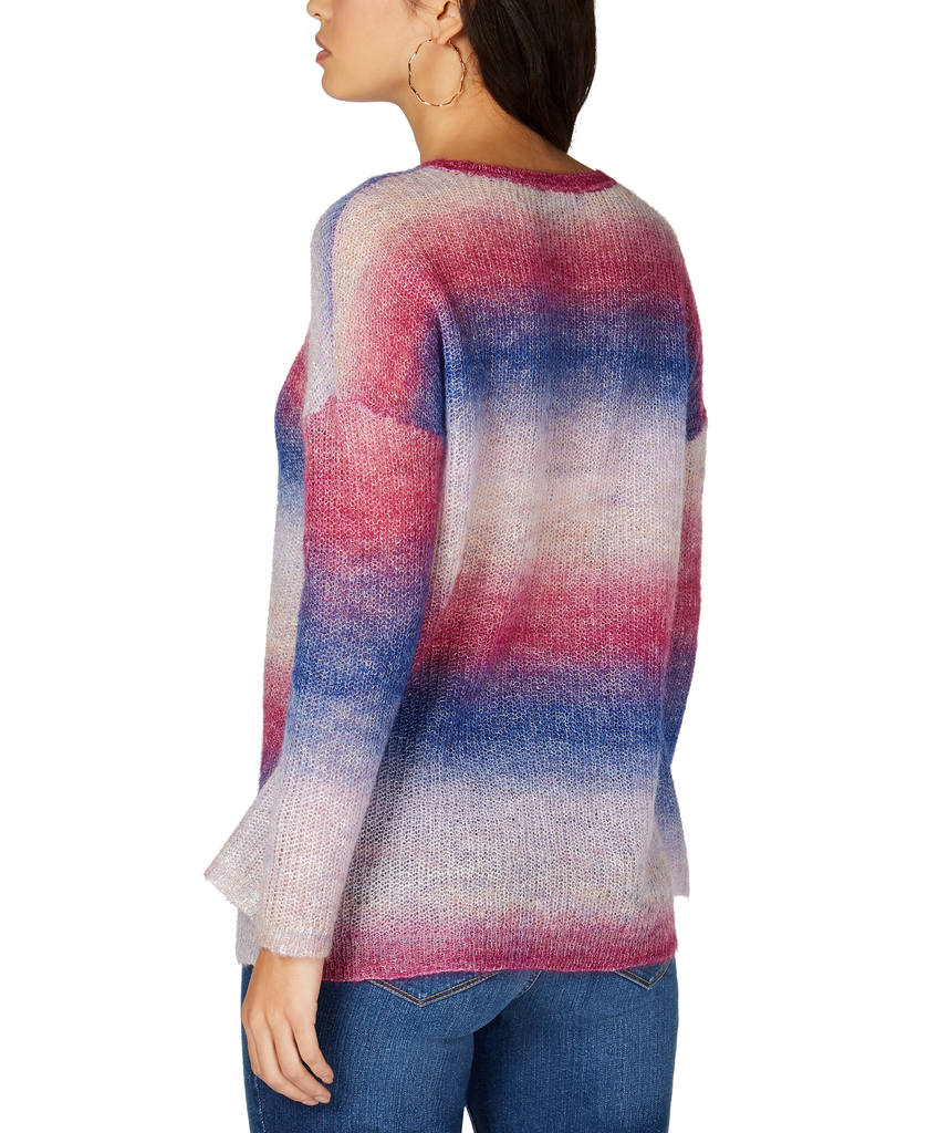 INC International Concepts Women Ombré Striped Sweater