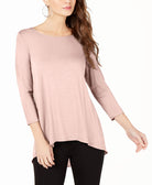 Alfani Women Woven Back Top Silver Peony