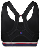 Champion Women Authentic Logo Print Cutout Racerback Medium Impact Sports Bra