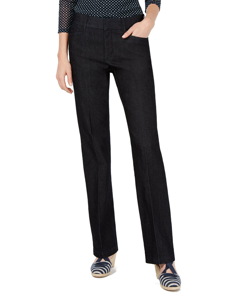 Charter Club Women Tummy Control Trouser Midnight Wash