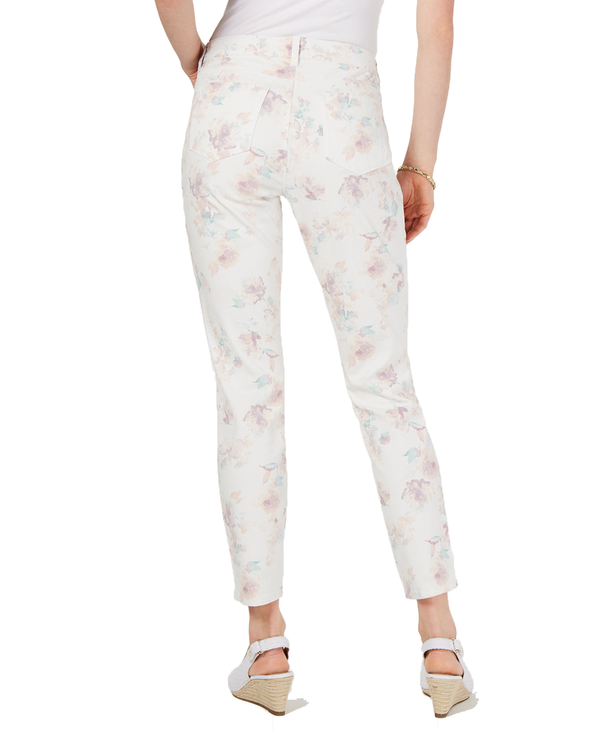 Style & Co Women Floral Print Skinny Jeans