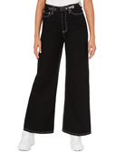 Dickies Women Cotton Wide Leg Jeans Black