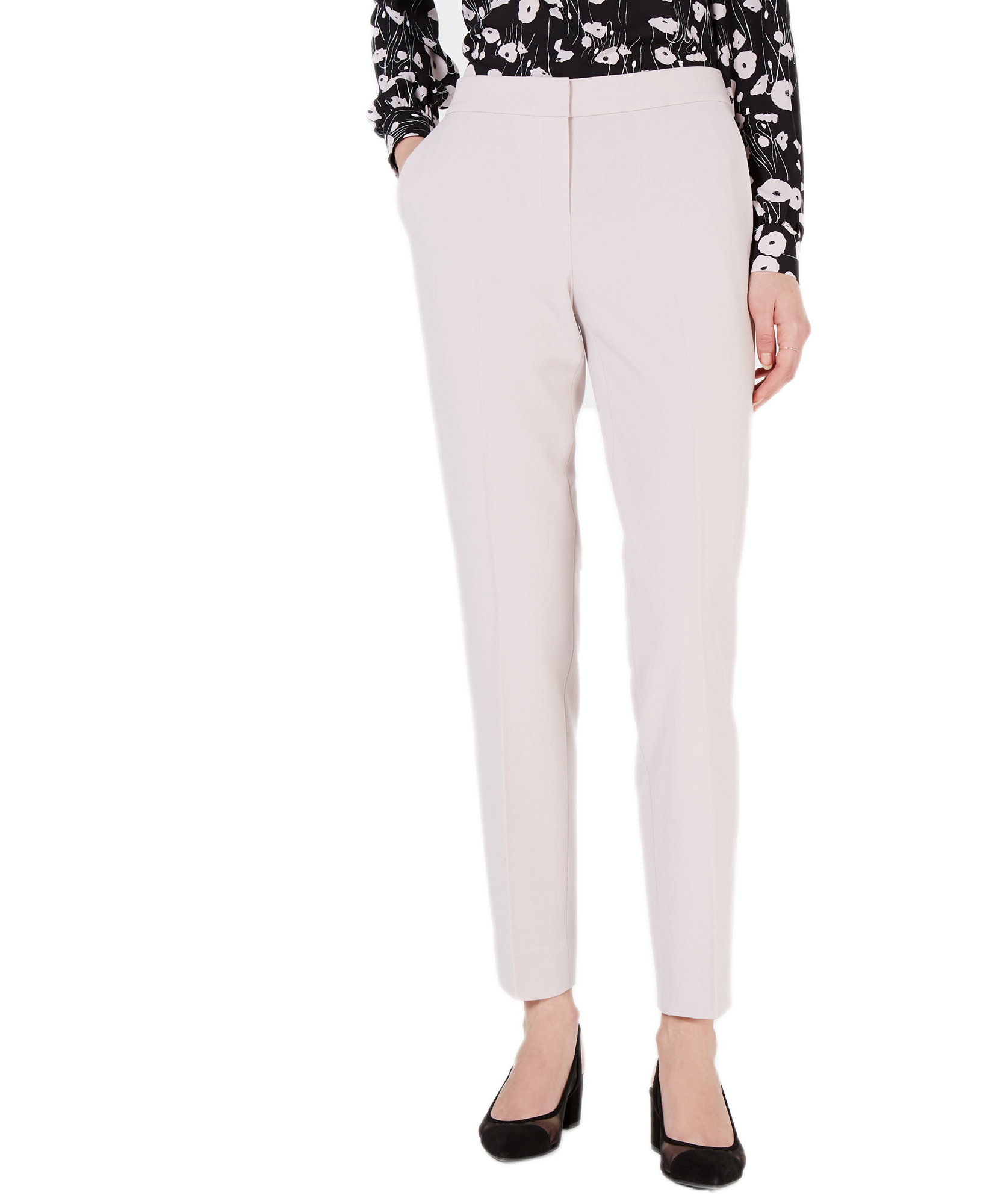 Bar III Women Bi Stretch Straight Leg Pants Lip Gloss