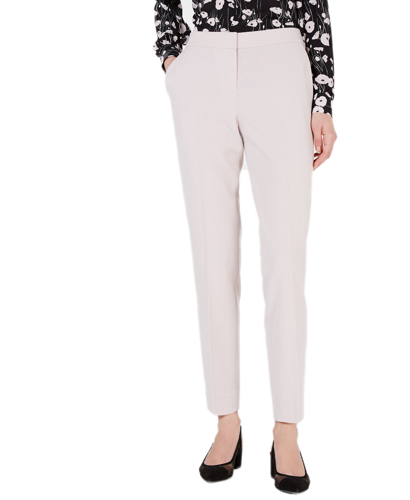 Bar III Women Bi Stretch Straight Leg Pants Lip Gloss