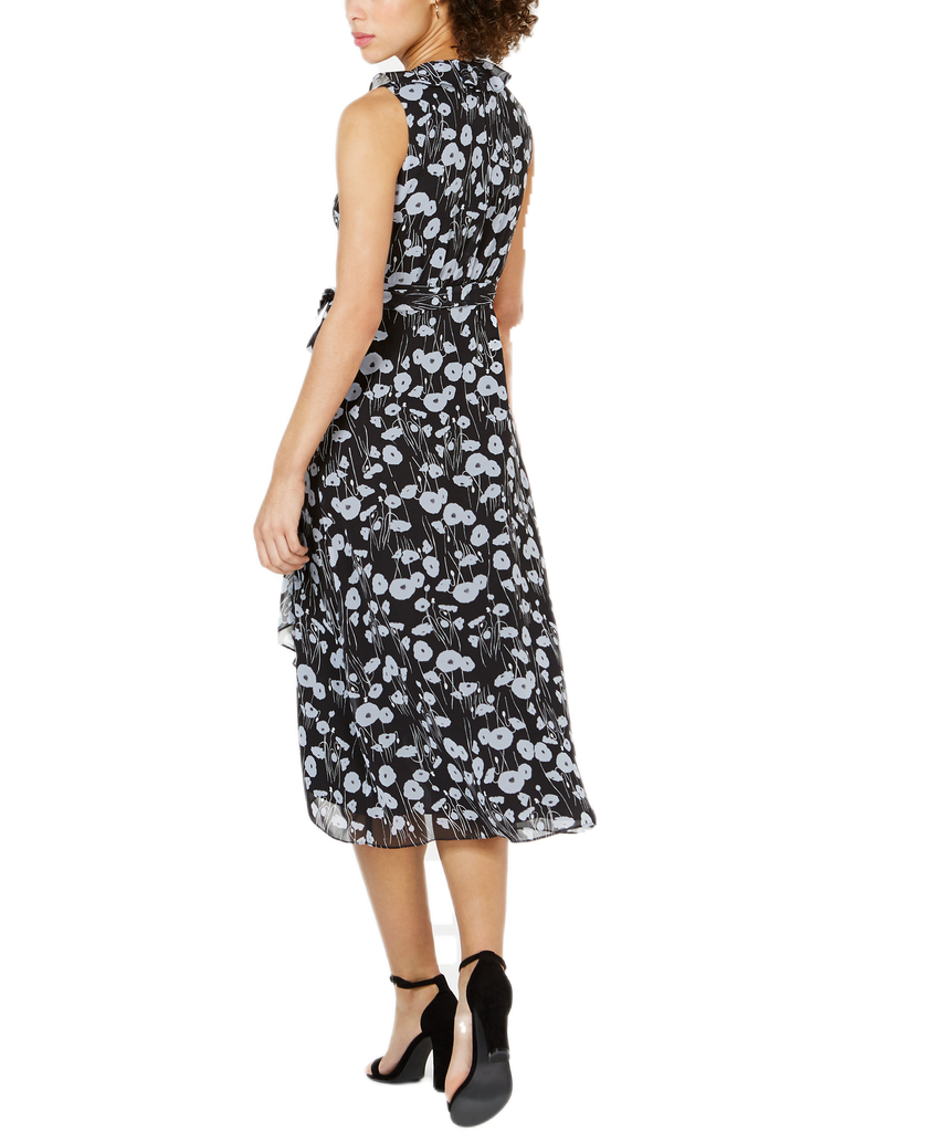 Bar III Women Floral Print High Low Dress