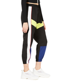 Waisted Women Side Striped Cargo Pants