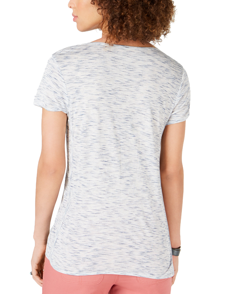 Style & Co Women Elephant Graphic Print T Shirt