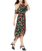 Thalia Sodi Women Chain Neck Off The Shoulder Maxi Dress