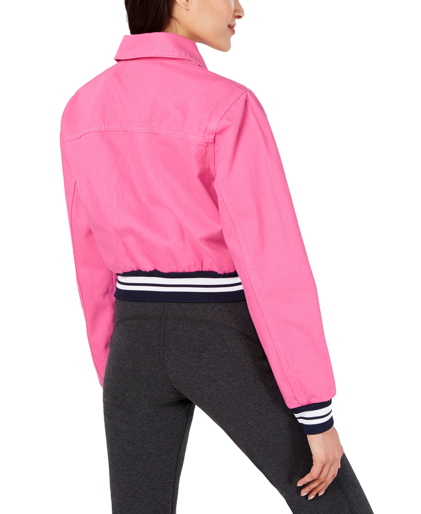 Juicy Couture Women Denim Varsity Jacket