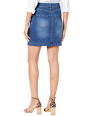 INC International Concepts Women Zip Front Denim Skirt