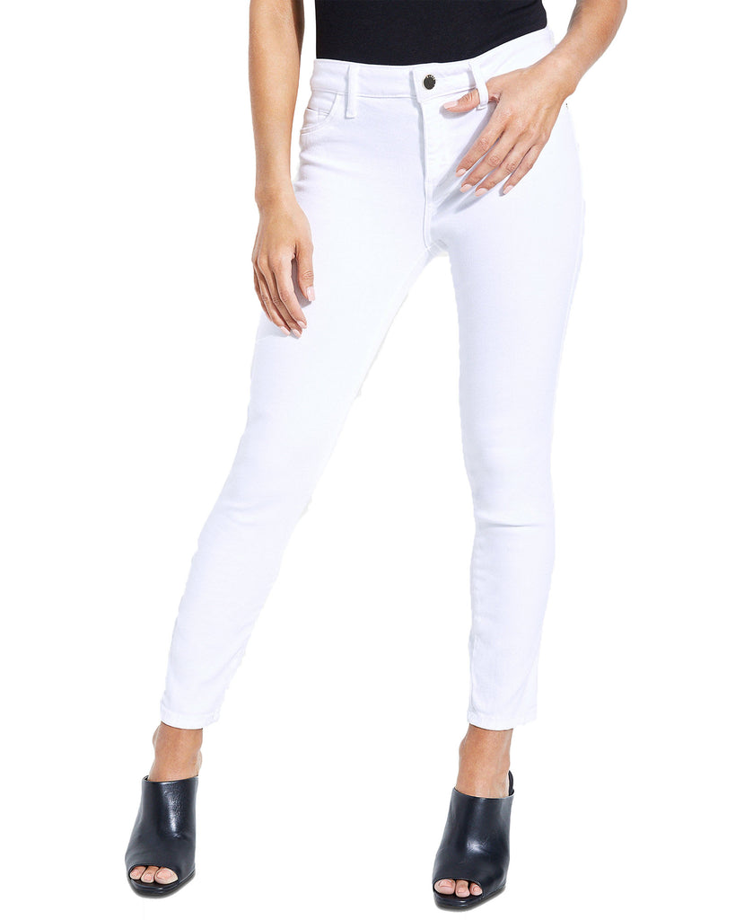 GUESS Women Cropped Skinny Jeans Optic White