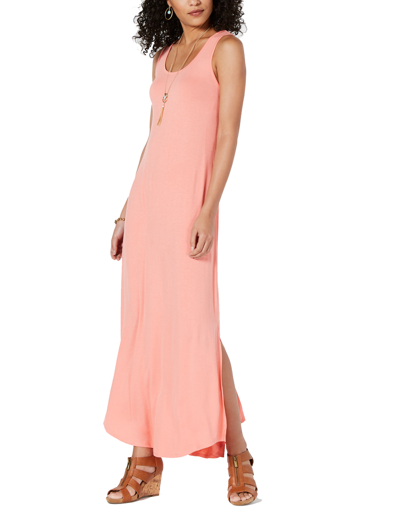 Style & Co Sleeveless Slit Maxi Dress