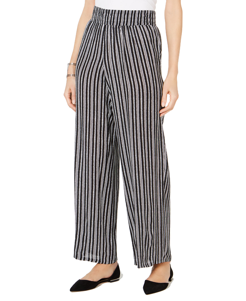 JM Collection Printed Wide Leg Pants Sofia Stripe