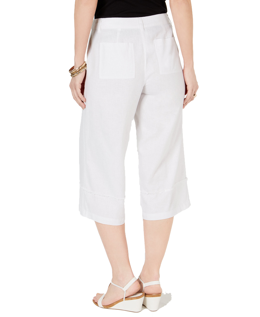 Style & Co Petite Cropped Wide Leg Pants